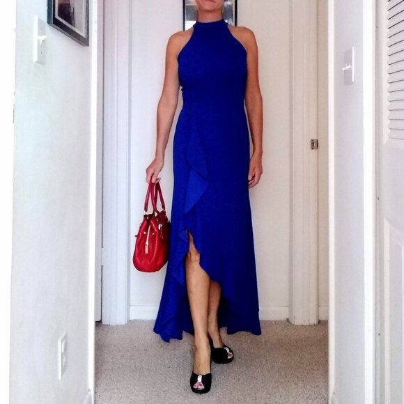 🎉HP🎉Woosea evening gown cocktail mermaid tail dress NWT - Picture 3 of 5